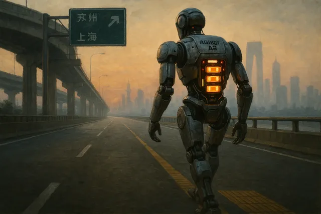 Agibot A2 sets Guinness World Record with 106 km nonstop walk