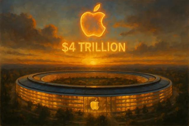Apple Becomes the World’s Third $4 Trillion Company