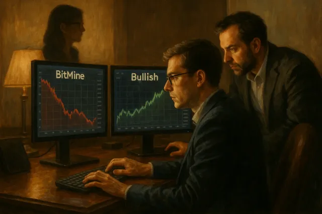 ARK Invest Buys BitMine and Bullish Shares Amid Market Dip