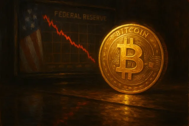 Bitcoin drops below $108 000 after Fed rate cut and QT end