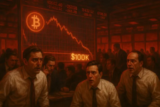 Institutions Exit, Retail Panics: What Awaits Bitcoin This Week