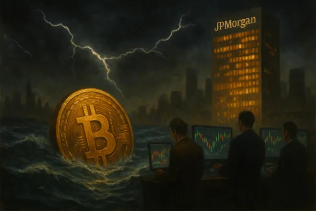Bitcoin dropping below $100k as JPMorgan declares it stronger than gold