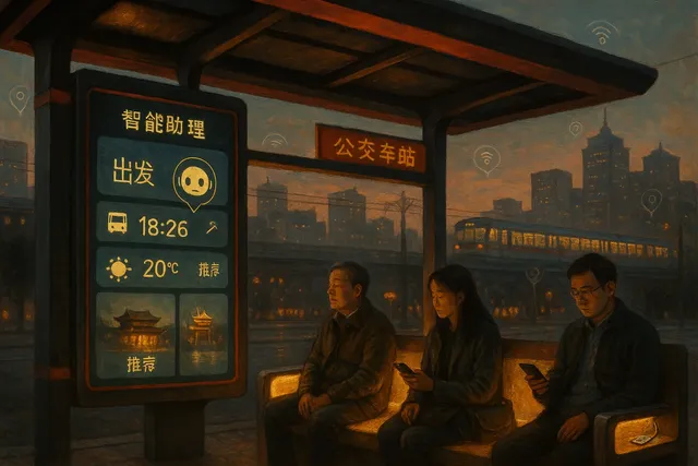 China Deploys AI-Powered Smart Bus Stops as Part of Its Smart City Strategy