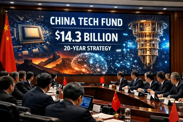 China Launches $14.3B State Fund to Back Strategic Tech Startups