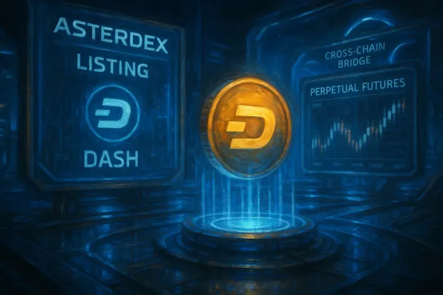 Dash Listed on AsterDEX as Perpetual Futures Go Live