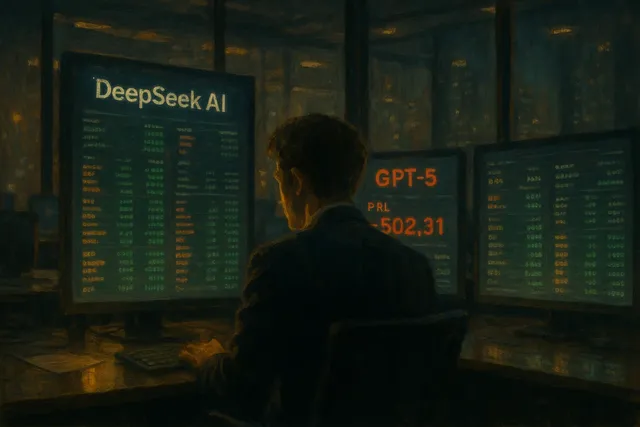 DeepSeek AI surpasses GPT-5 in live crypto trading challenge