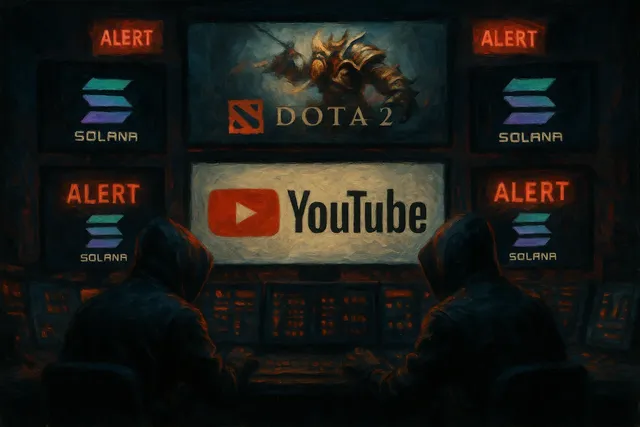 Hackers Breach Official Dota 2 YouTube Channel to Promote Solana Memecoin