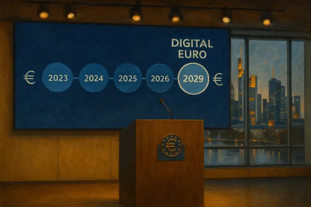 ECB signals digital euro readiness for 2029, pending legislation