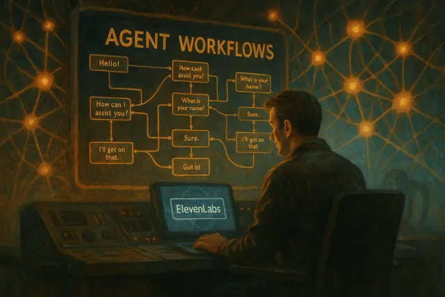 ElevenLabs Launches Agent Workflows for Building Complex AI Agents