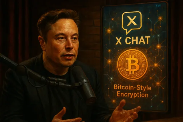 Elon Musk Unveils X Chat Messenger with Bitcoin-Style Encryption
