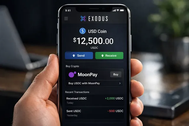 Exodus Enters Stablecoin Market With MoonPay-Backed Digital Dollar