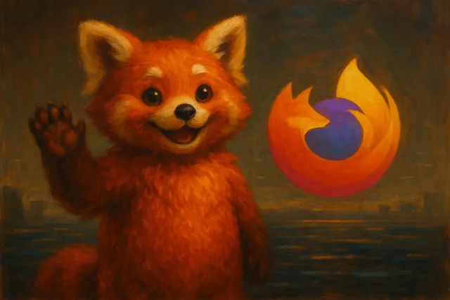 Firefox introduces Kit — its new red panda-inspired mascot