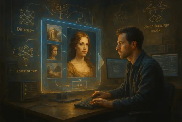 FLUX.2 by Black Forest Labs generating high-detail images with multiple references in a cinematic AI workspace