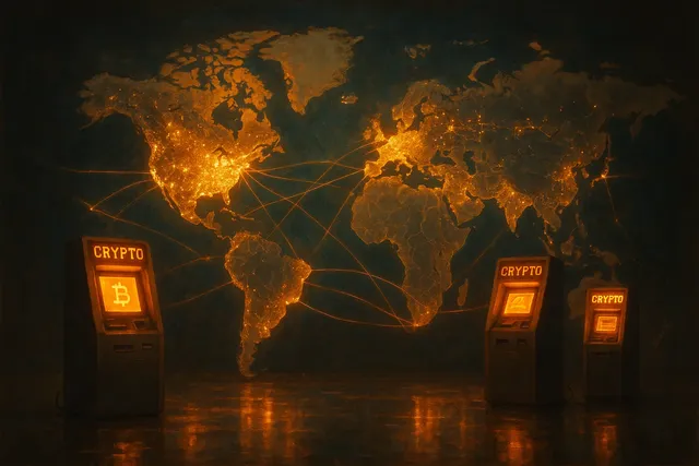 Global Crypto ATM Network Nears 40,000 Units Worldwide