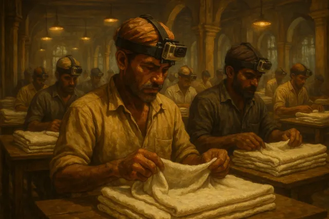 Inside India’s “Hand Farm”: How Humans Train the Next Generation of Robots