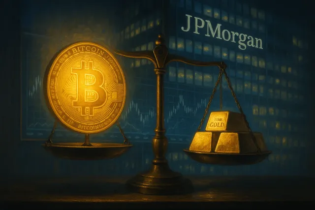 JPMorgan: Bitcoin now more attractive than gold