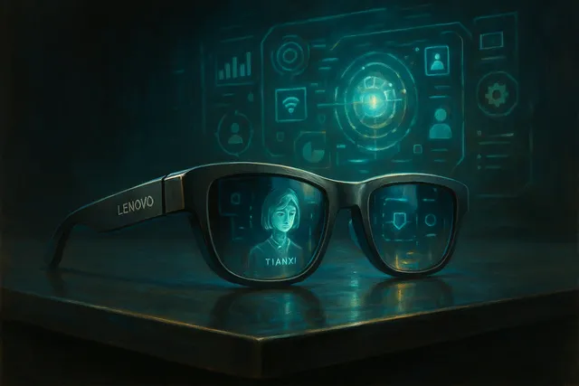 Lenovo AI Glasses V1 Announced with Built-in Tianxi Assistant