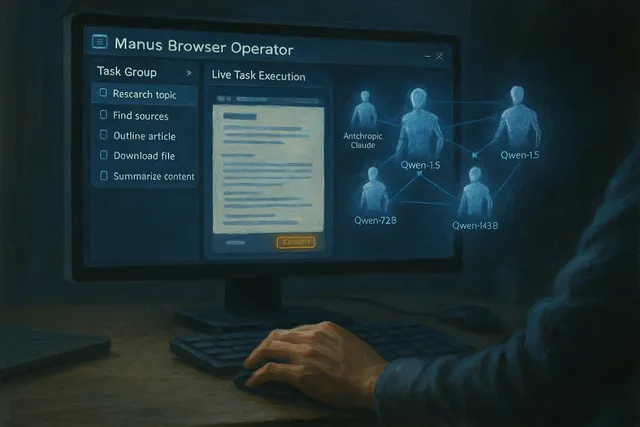 Manus Turns Any Browser Into an AI-Powered Operator With New Extension