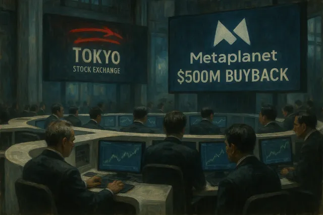 Metaplanet Launches $500M Buyback to Support Plunging Shares