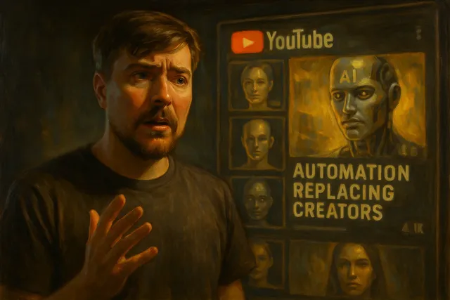 MrBeast Warns Creators About AI Threat to Their Jobs