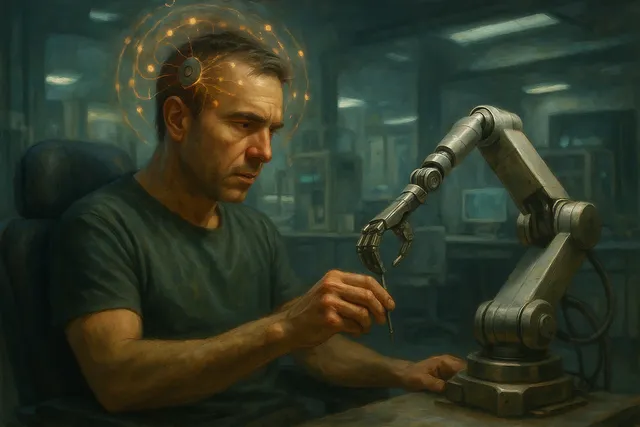 Neuralink Patient Controls Robotic Arm Using Thought Alone