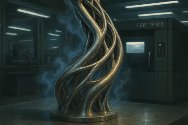 AI Designs Hypersonic Precooler That Looks Almost Extraterrestrial