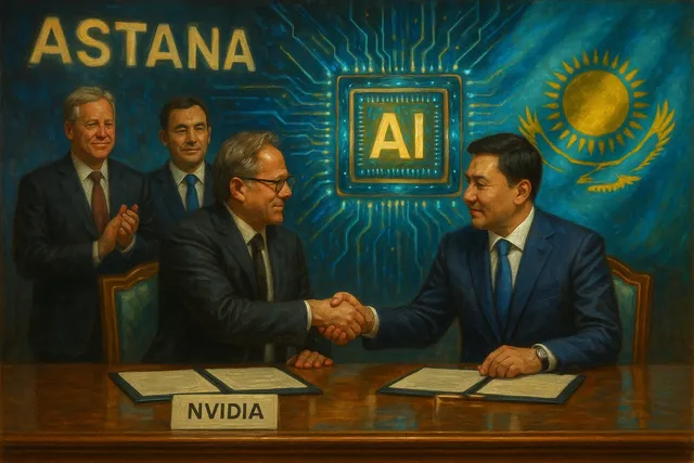 Nvidia Signs $2 Billion AI Agreement with Kazakhstan