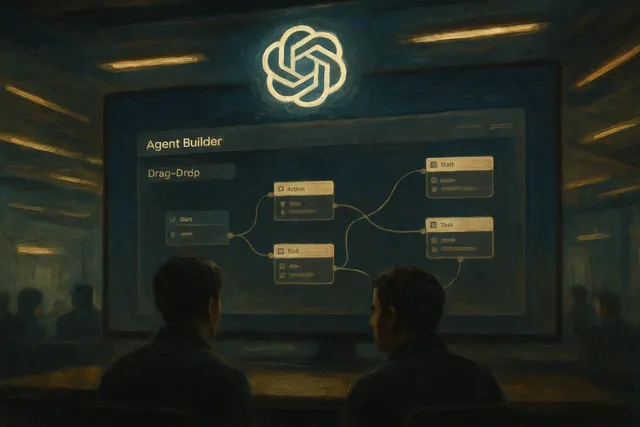 OpenAI Unveils Agent Builder — A No-Code Tool for AI Workflows