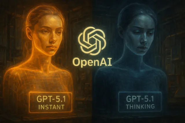 OpenAI Introduces GPT-5.1 Instant and GPT-5.1 Thinking Models