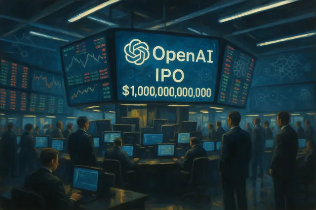 OpenAI targets $1 trillion valuation in potential 2026–2027 IPO