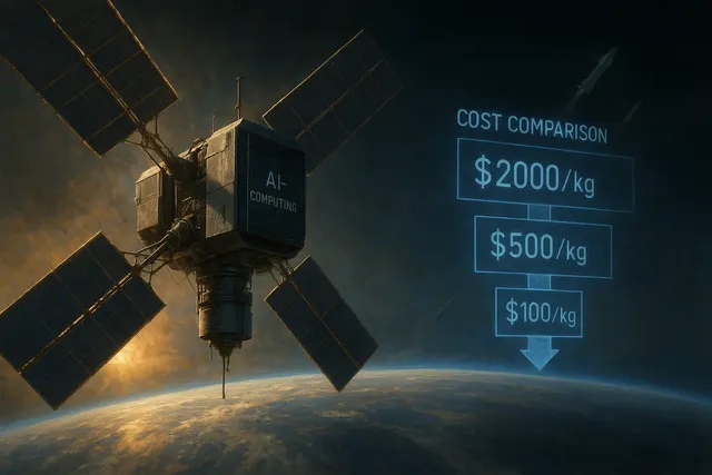 By 2030, orbital AI computing may become cheaper than on Earth