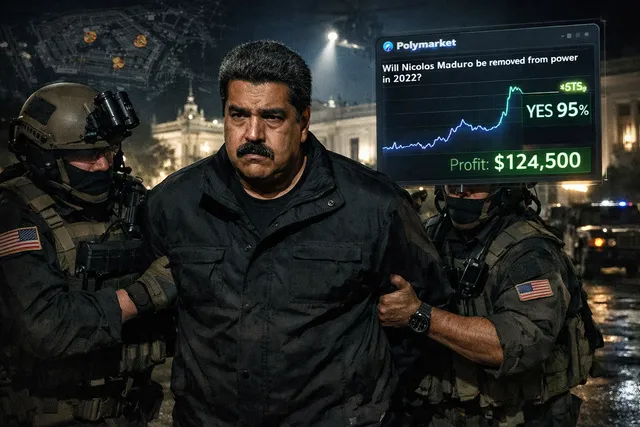 Pentagon Pizza Theory Returns After $400K Bet on Maduro Capture