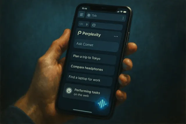 Perplexity Launches Comet, an AI-Powered Browser for Android