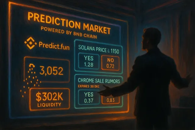 Predict.fun surge as users place thousands of prediction bets on BNB Chain