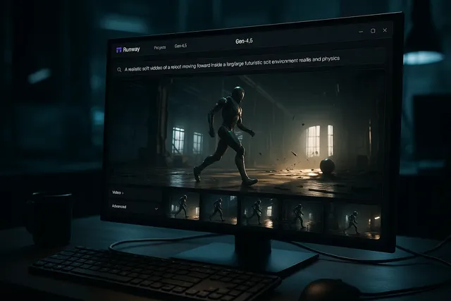 Runway Unveils Gen-4.5 - A Video AI Model That Outperformed Google and OpenAI