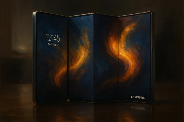 Samsung Unveils First Triple-Fold Smartphone at APEC Summit