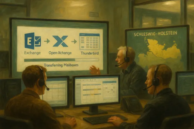 German state swaps Exchange/Outlook for Open-Xchange and Thunderbird