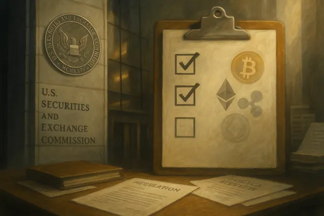 US SEC Removes Crypto From Its 2026 Examination Priorities