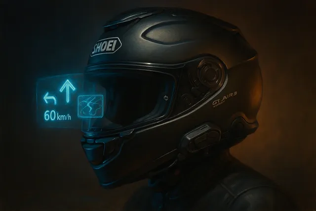 Shoei unveils GT-Air 3 Smart, the first motorcycle helmet with AR