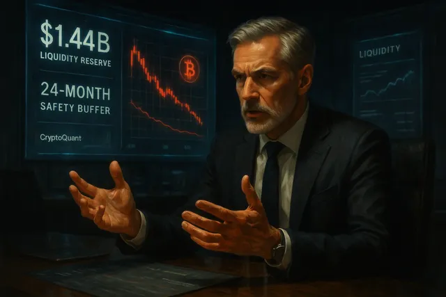 Strategy strengthening liquidity with a $1.44B reserve amid a crypto bear phase