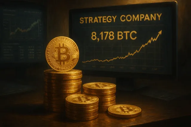 Strategy Buys 8,178 BTC Despite Market Correction