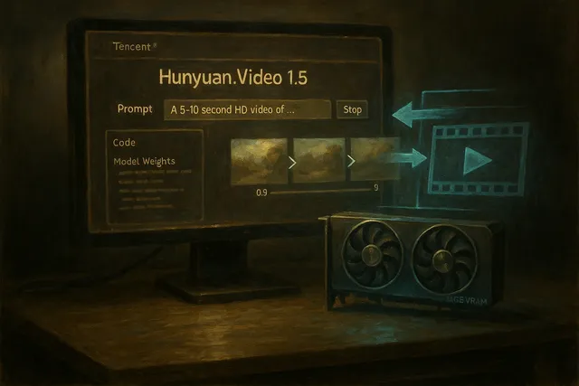 Tencent Releases HunyuanVideo 1.5, a Breakthrough Lightweight Open-Source Video Model