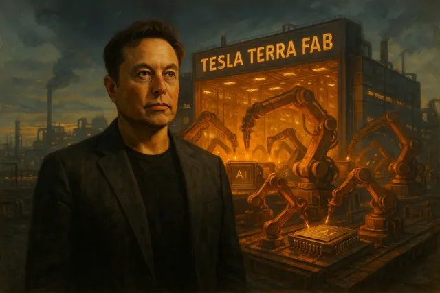 Tesla to Build “Terra Fab” Chip Factory for AI and Robotics