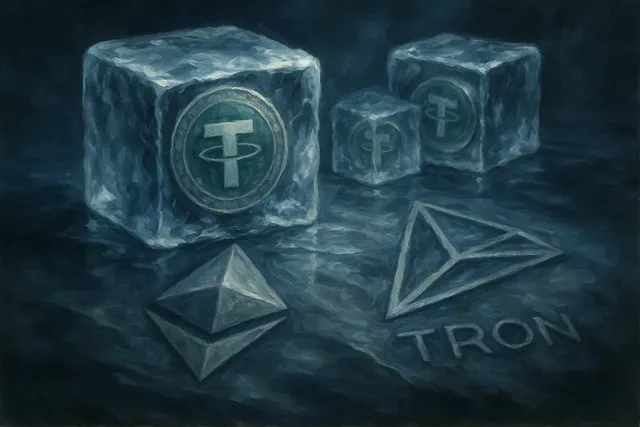 Tether Freezes $13.4 Million USDT in Ethereum and Tron Wallets