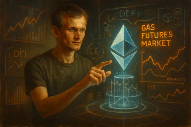 Vitalik Buterin Proposes Gas Futures to Stabilize Ethereum Fees