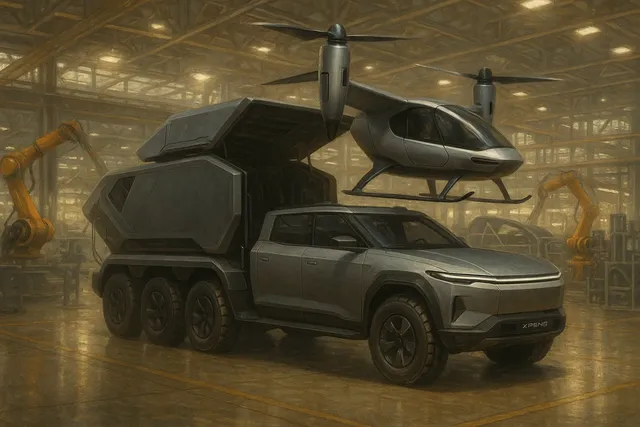 XPeng Motors Opens World’s First Factory for Mass-Produced Flying Cars