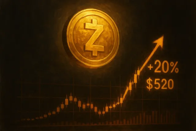 Zcash Breaks $520 Amid Surge in Privacy-Coin Demand