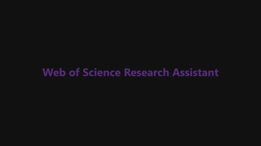 Web of Science Research Assistant