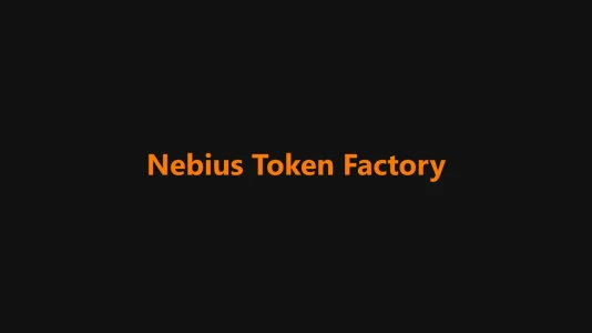 Nebius Token Factory
